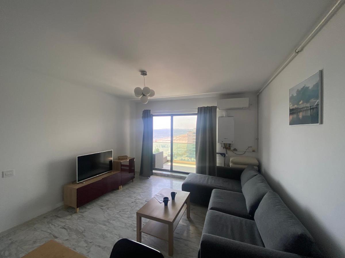 Apartament Direct La Plaja 4 Persoane Mamaia Nord Sky Sea View Apartment Navodari Exterior photo